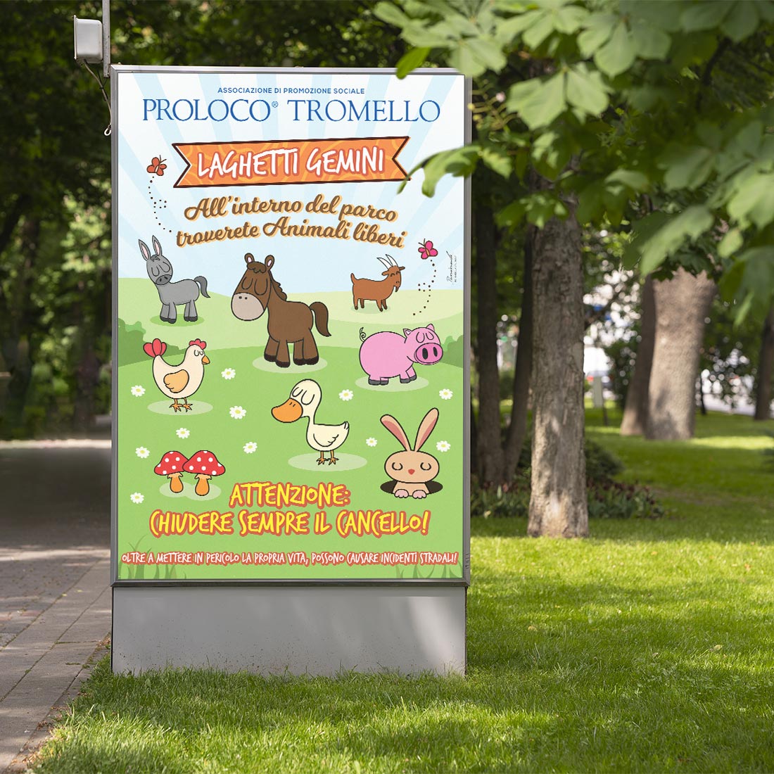 Cartello Laghetti Gemini